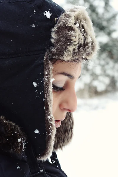 Pretty young woman portrait — Stock Photo, Image