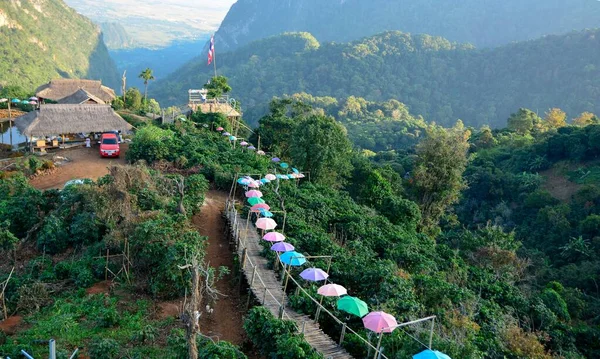 Thailand Chiang Rai September 2020 Hill Stam Dorpen Het Noorden — Stockfoto