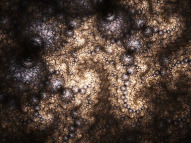 Parlak girdap fraktal desen, yaratıcı grafik tasarım için dijital sanat