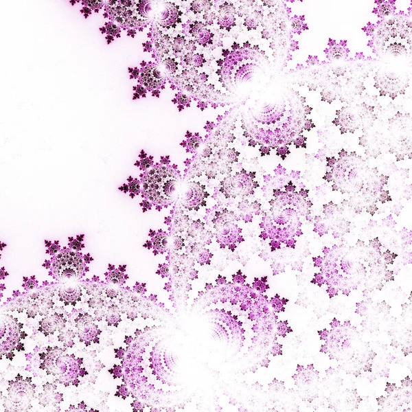 Фіолетові фрактальні круги, цифрові твори мистецтва для творчого графічного дизайну — стокове фото