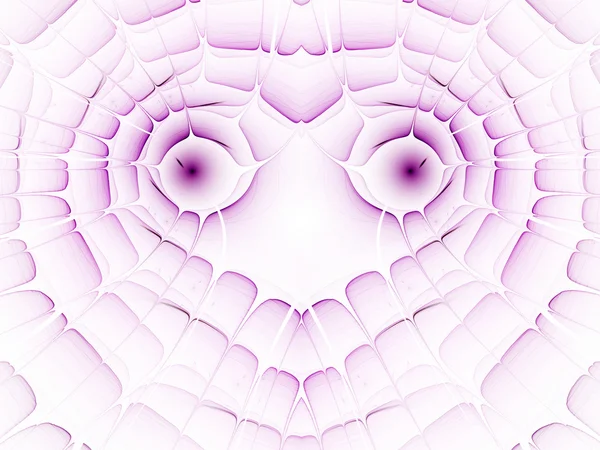 Purple fractal heart, valentine\'s day motive, digital artwork for creative graphic design