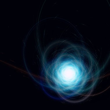 Fraktal bohça-in yaratıcı grafik tasarım için hafif, dijital sanat