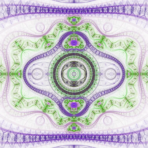 Light fractal clockwork texture, digital artwork for creative graphic design — Stock Photo, Image
