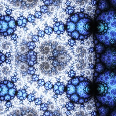 Fraktal soyutlama su, yaratıcı grafik tasarım için dijital sanat