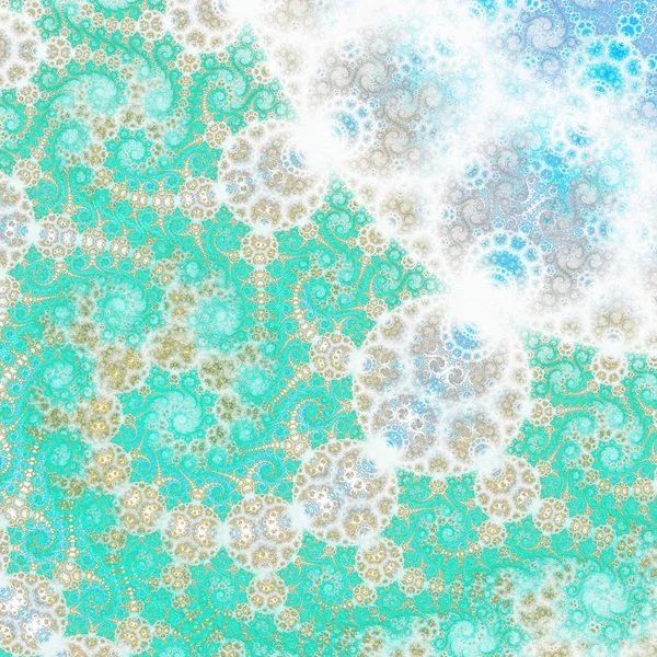 Fractal Abstract water golven, digitale kunst voor creatieve grafisch ontwerp — Stockfoto