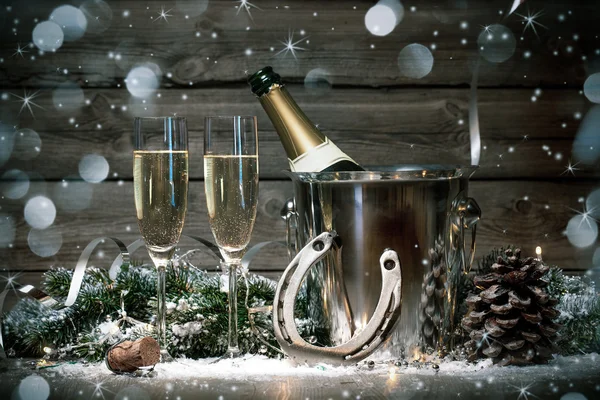 New Years Eve celebration — Stock Photo, Image