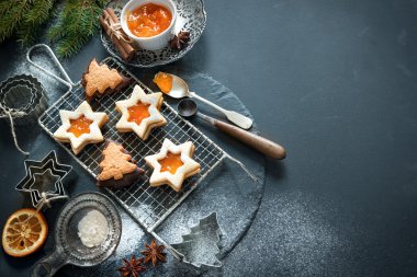 Noel fırın arka plan 