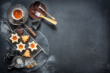 Noel fırın arka plan