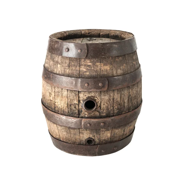 Old oak barrel — Stock Photo, Image