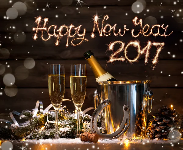 New Years Eve celebration — Stock Photo, Image