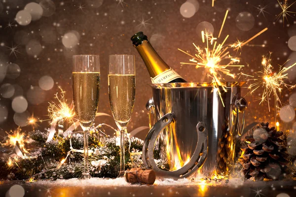 New Years Eve celebration — Stock Photo, Image