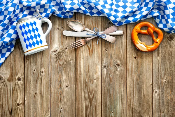 Rustic background for Oktoberfest — Stock Photo, Image