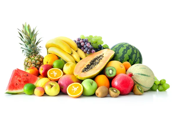 Auswahl an exotischen Früchten — Stockfoto