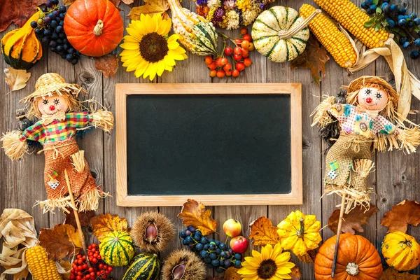 Kleurrijke achtergrond voor Halloween en Thanksgiving — Stockfoto