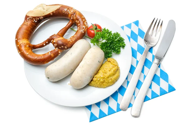 Bavyera yemek — Stok fotoğraf