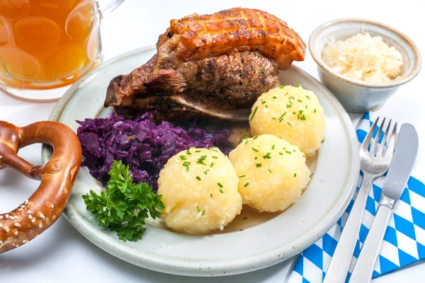 Bavarian meal — Stock Photo, Image