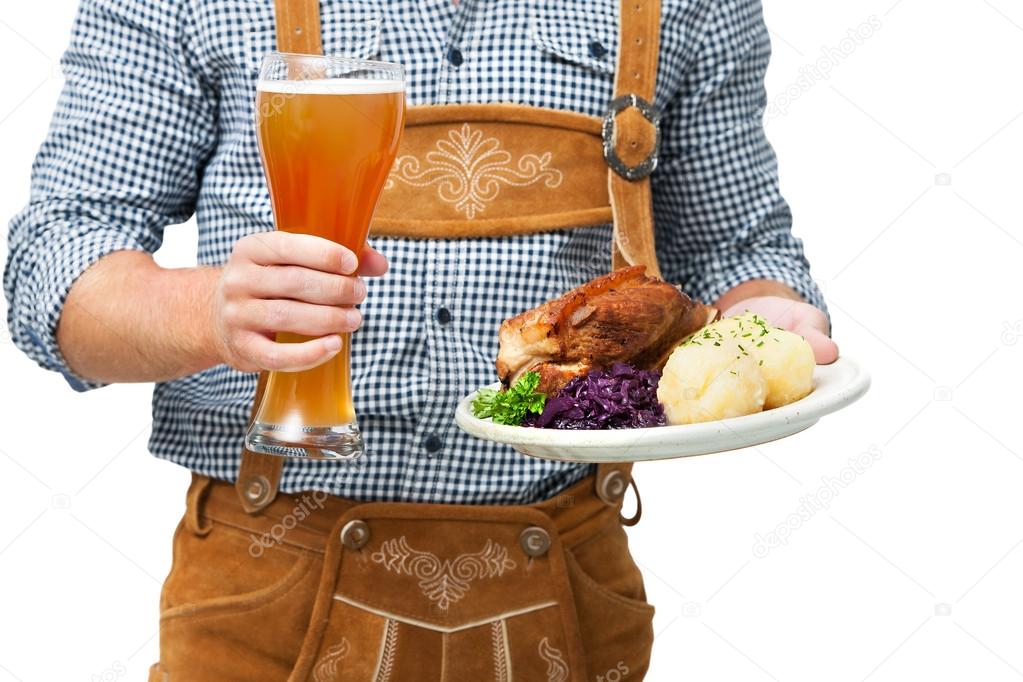 Bavarian waiter