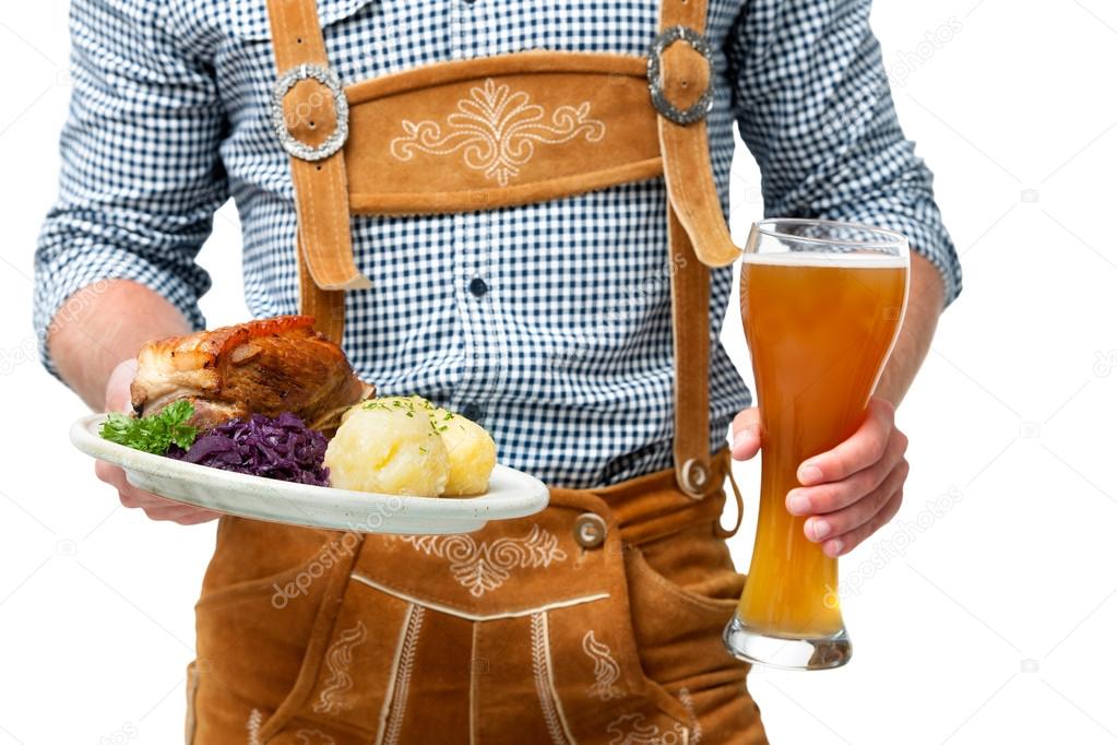 Bavarian waiter