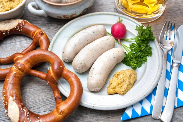 Bayerisches Essen — Stockfoto