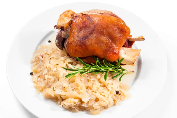 Deutsche Schweinshaxe — Stockfoto