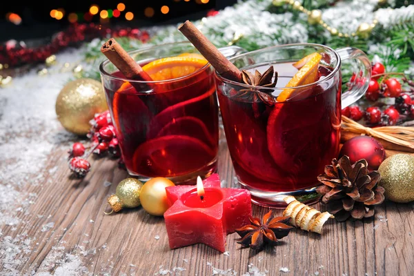 Mulled wine — Stockfoto