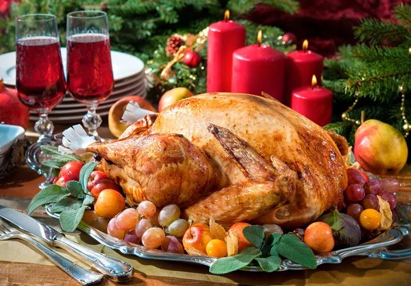 Roast turkey — Stock Photo, Image