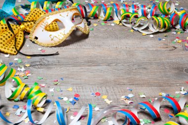 Renkli karnaval arka plan