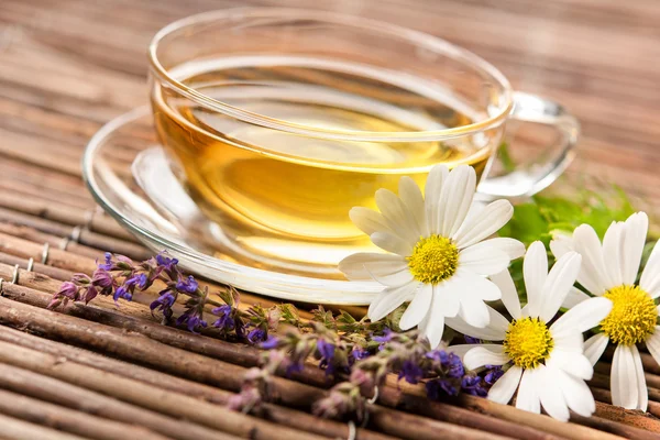 Cup of herbal tea — Stock Photo, Image