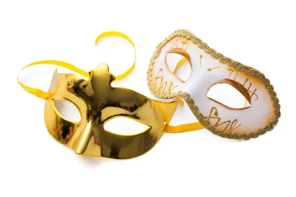 Två karneval masker — Stockfoto