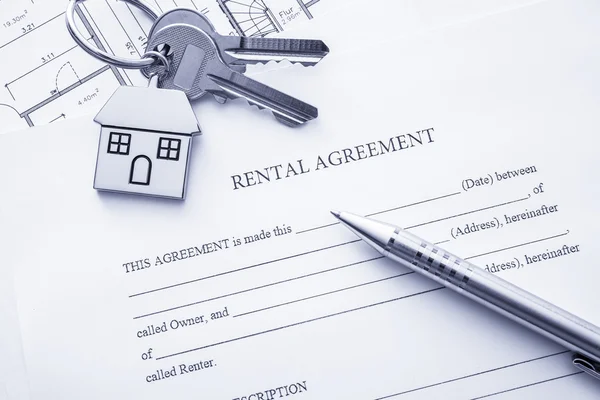 Rental agreement — Stock Photo, Image