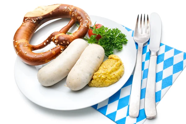 Bawarskie posiłek — Zdjęcie stockowe