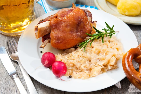 Deutsche Schweinshaxe — Stockfoto