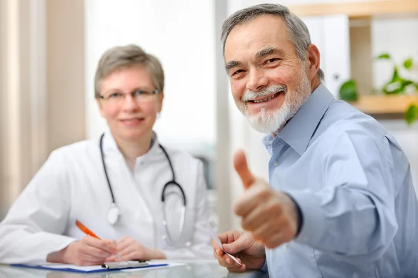 Doctor and patient Stock Photo