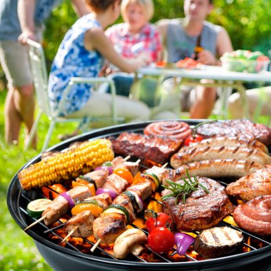 Barbecue party clipart