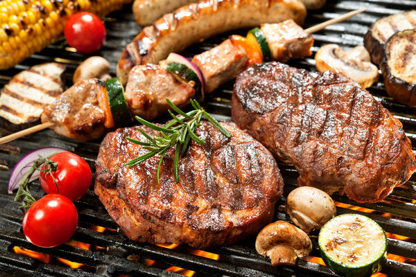 Grill Stock Photo