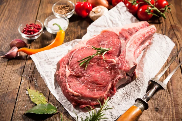 Rib eye steak — Stock Photo, Image