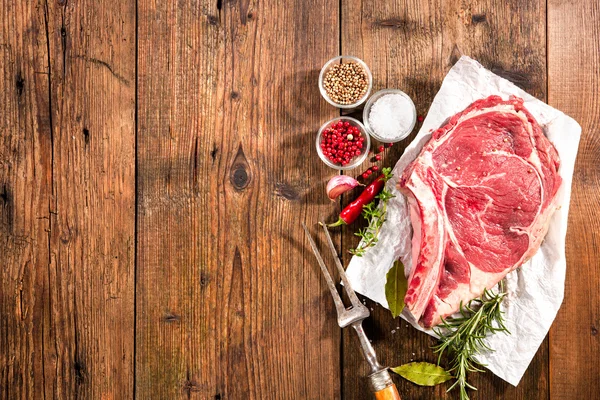 Rib eye steak — Stock Photo, Image