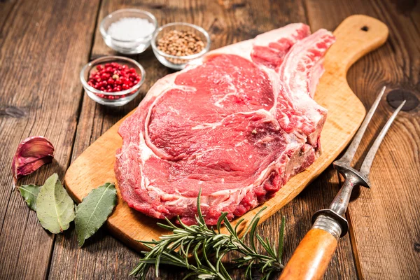 Rippenaugensteak — Stockfoto