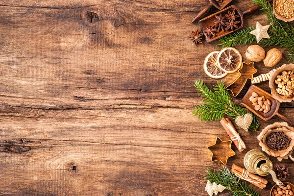 Especias para pasteles de Navidad — Foto de Stock