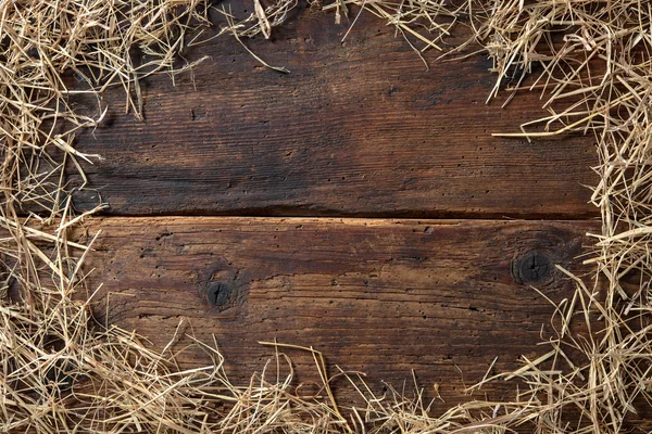 Frame from straw — Stock Photo, Image