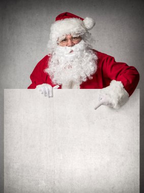 Noel Baba ile bayrak