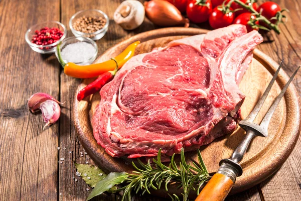 Rib eye steak — Stock Photo, Image