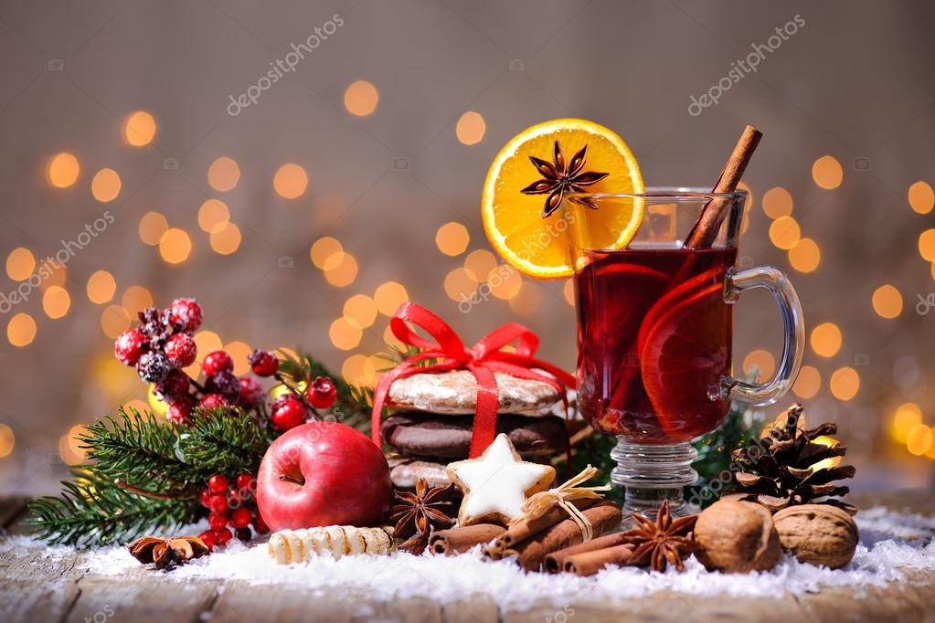 Vecteurs et illustrations de Vin chaud noel en téléchargement gratuit