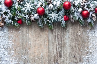 Süslemeli Noel arkaplanı