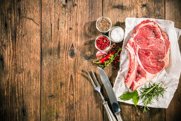 Rib eye steak — Stock Photo, Image