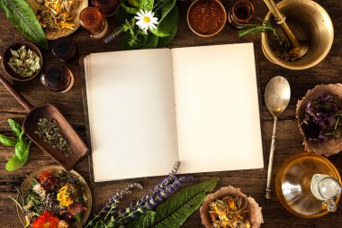 kitap için bitkisel Tarifler