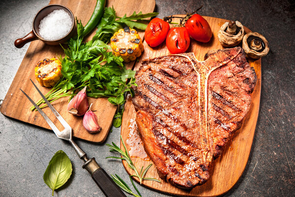 Бифштекс на гриле
