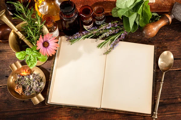 Ancient herbal medicine — Stock Photo, Image