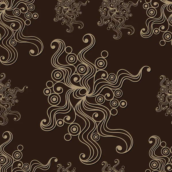 Patrón sin costura con adorno floral 31 — Vector de stock