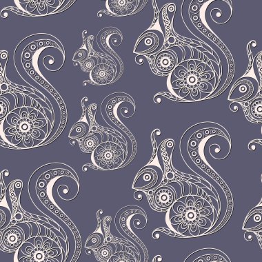 Dantel sincap 2 ile dikişsiz doku